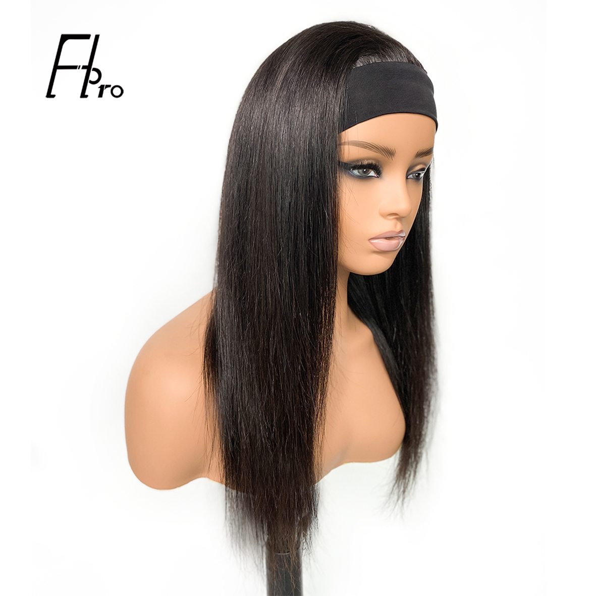 Super Grade Headband Wig Straight Virgin Hair In Stock Factory Supplier